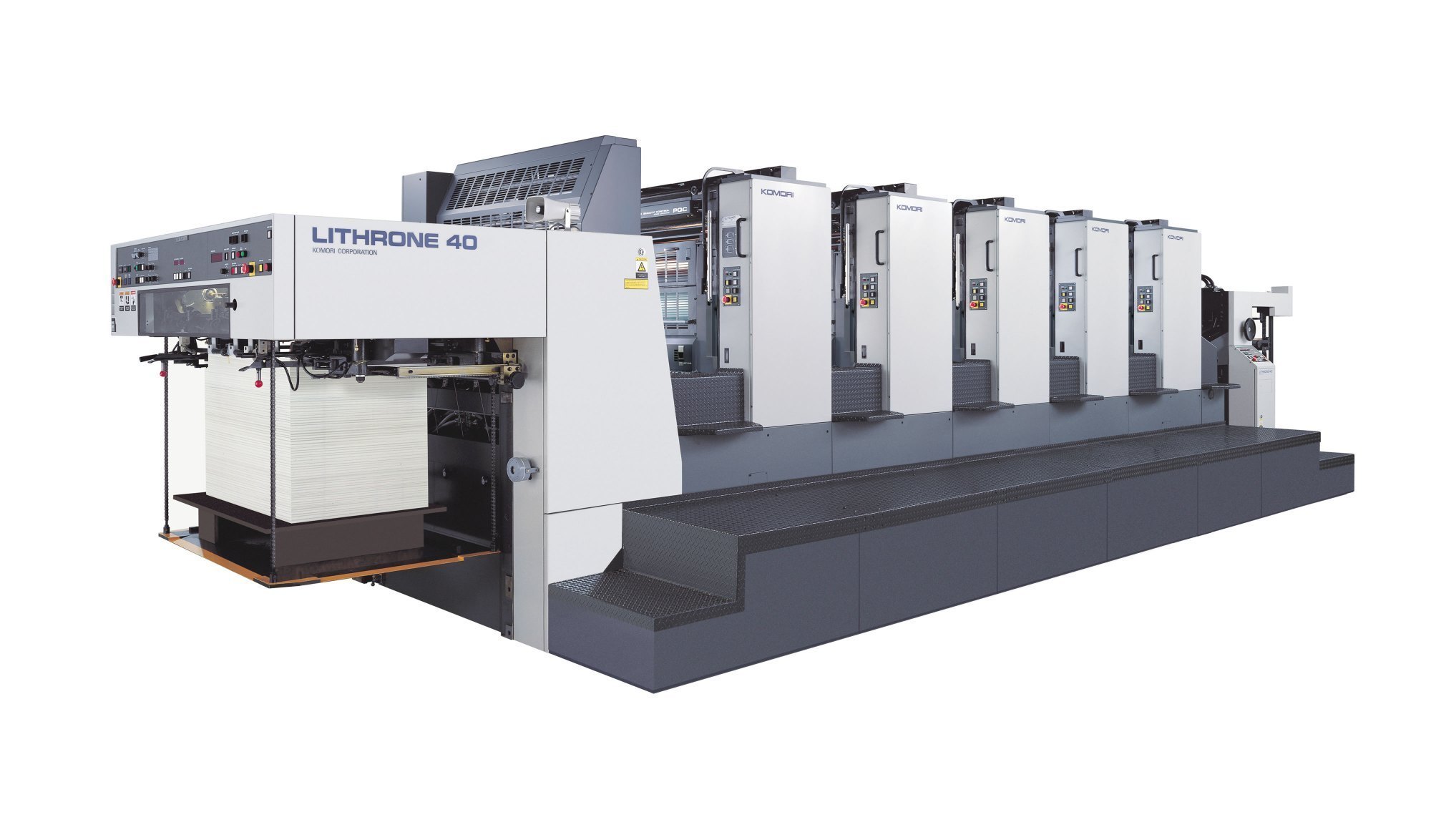 Komori Lithrone four-color offset printing press
