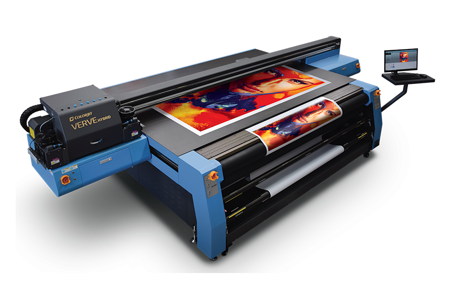 UV flatbed printer for vibrant, durable printing on various materials